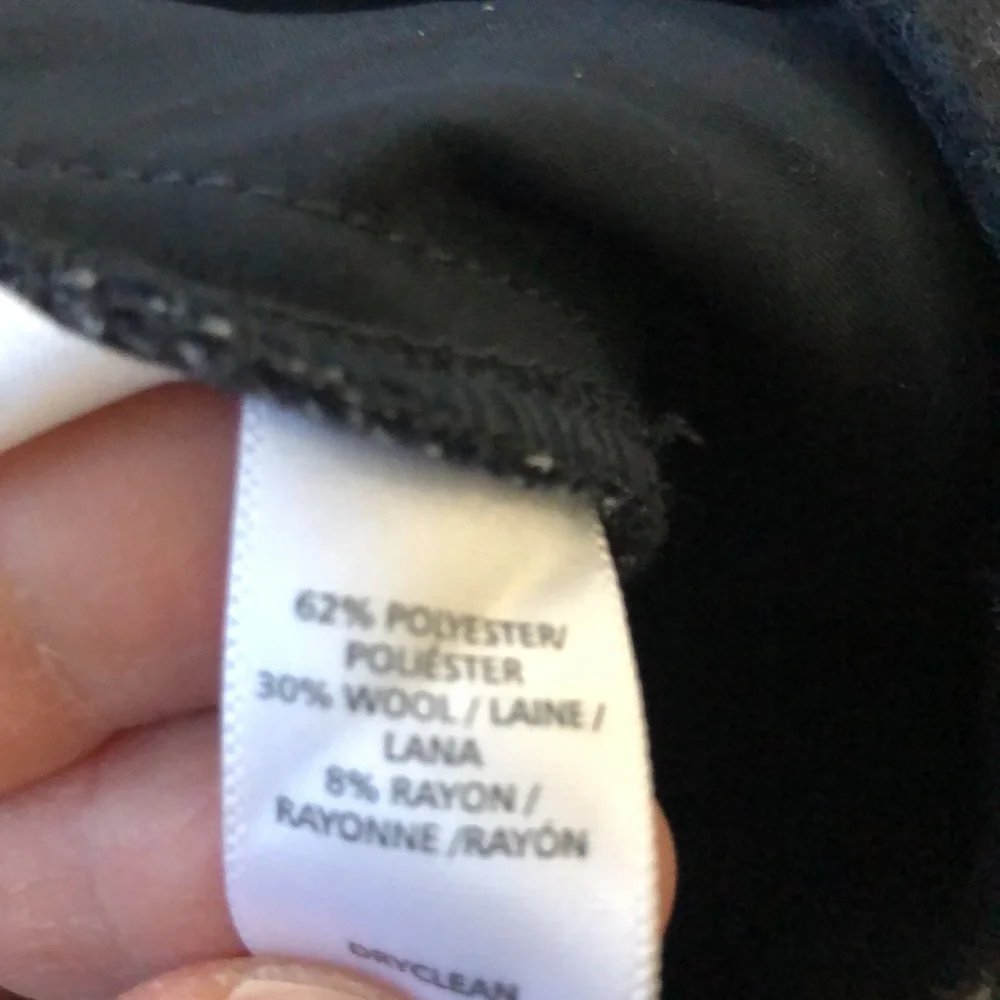 NWT Loft navy striped pencil skirt size 0P - Picture 6 of 6